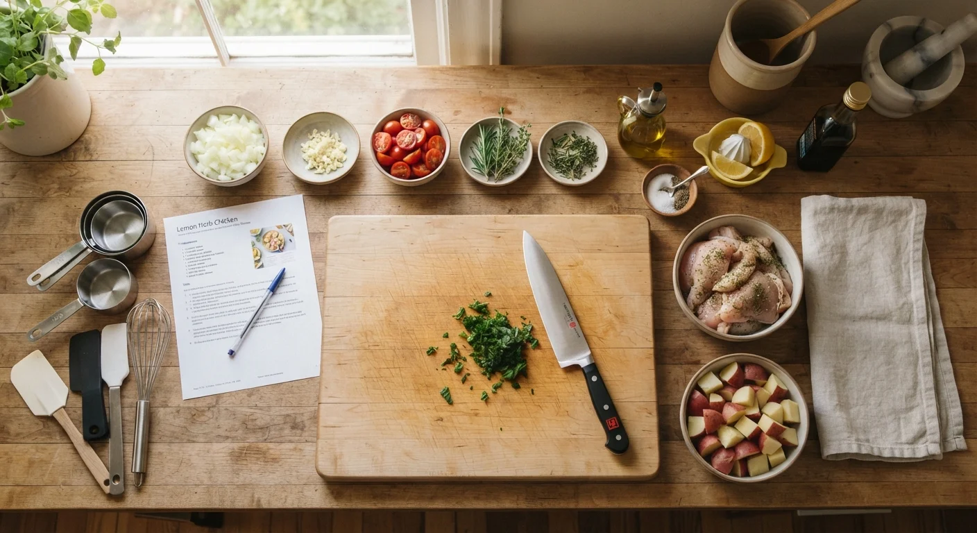 Before You Start a New Recipe: A Kitchen Prep Checklist