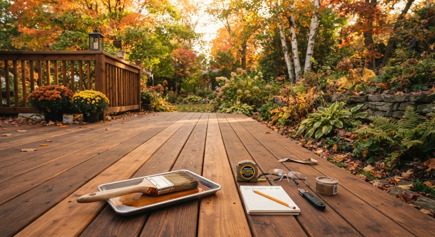 Deck Maintenance Through the Seasons