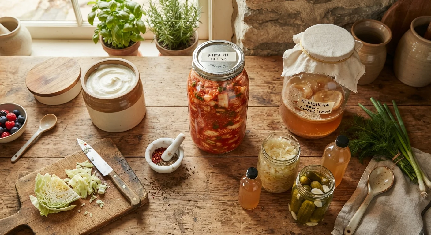 Fermentation at Home: Kimchi, Yogurt, and Beyond
