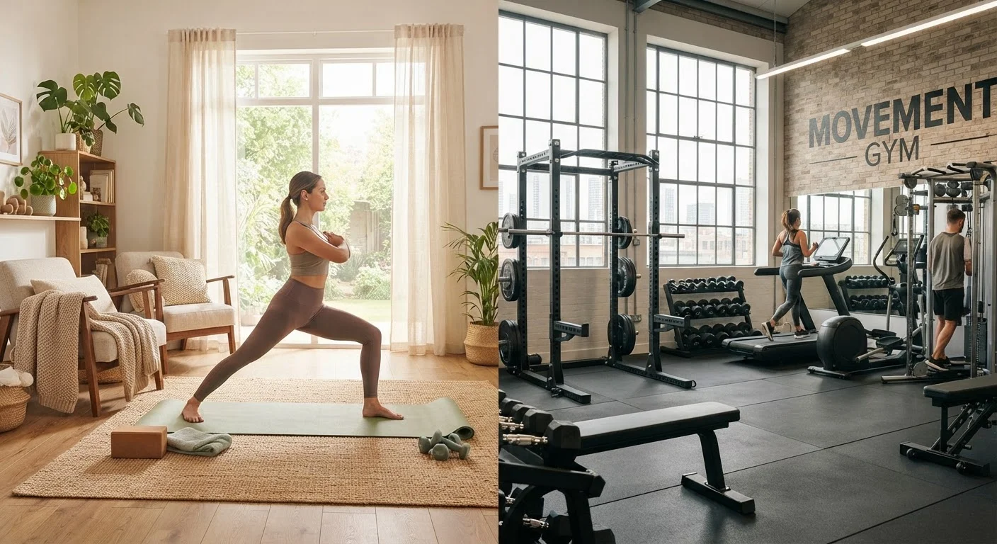 Home Workouts vs. Gym Workouts: Weighing the Real Trade-offs