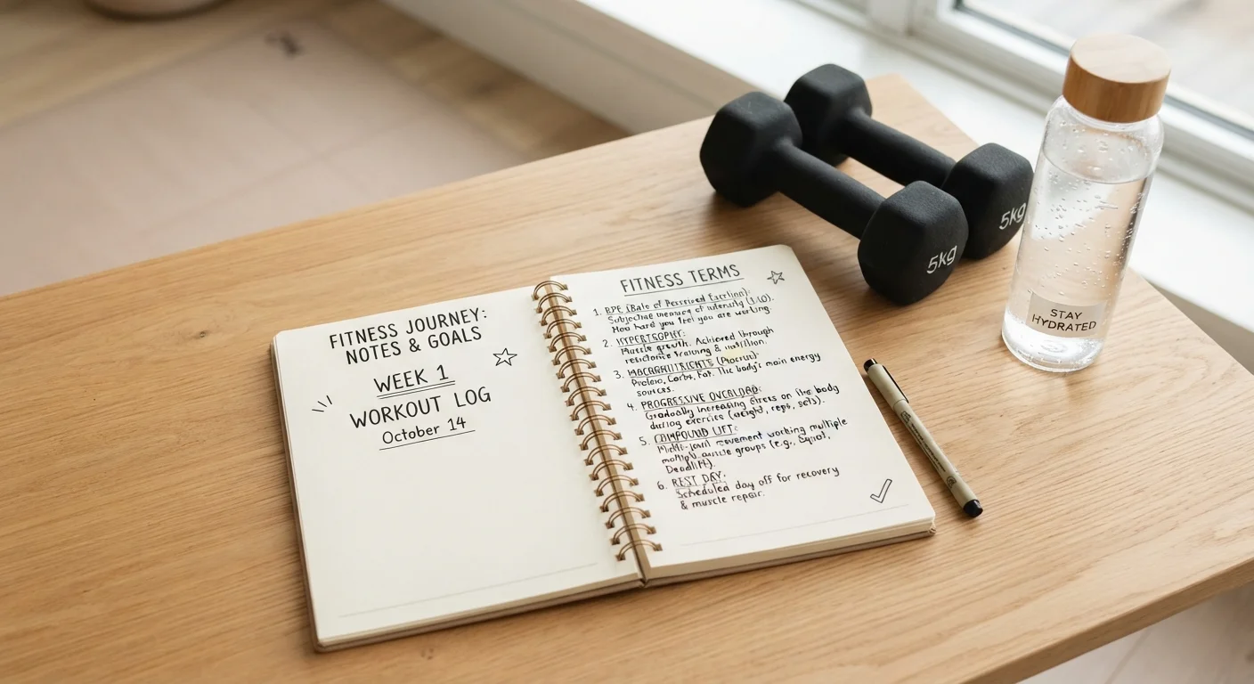 Key Terms Every Beginner Encounters in Fitness—Defined Without the Jargon