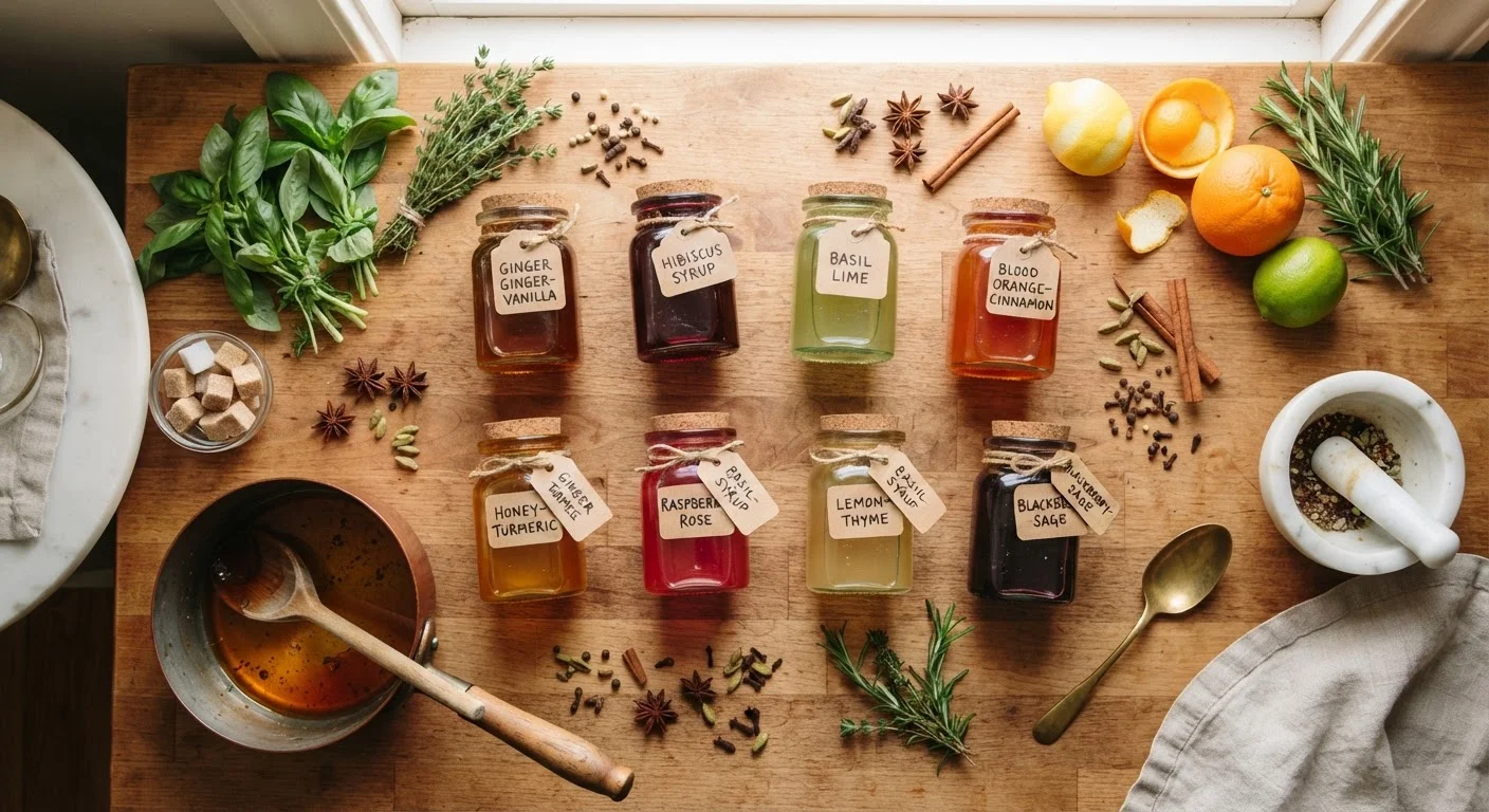 Making Cocktail Syrups at Home