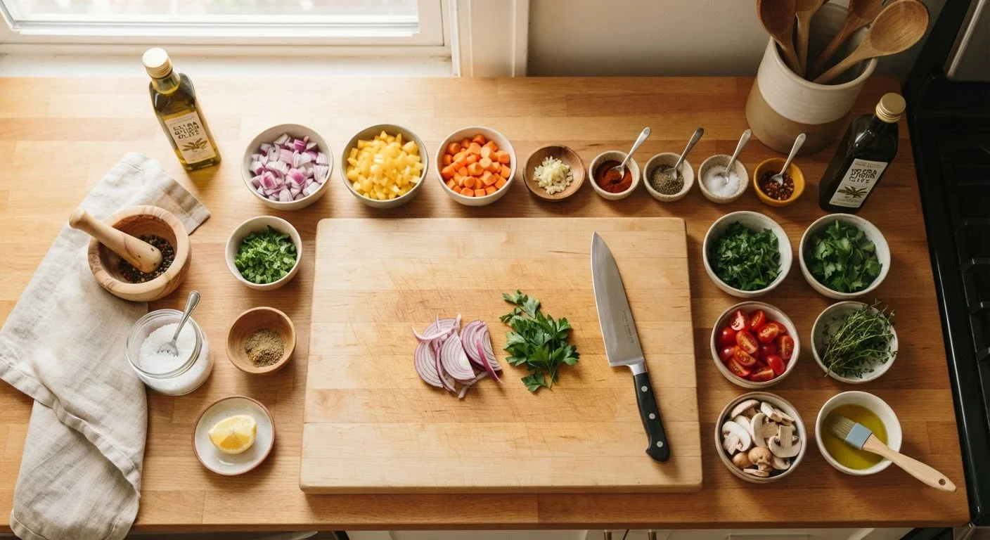 Mise en Place: The Kitchen Habit That Changes How You Cook