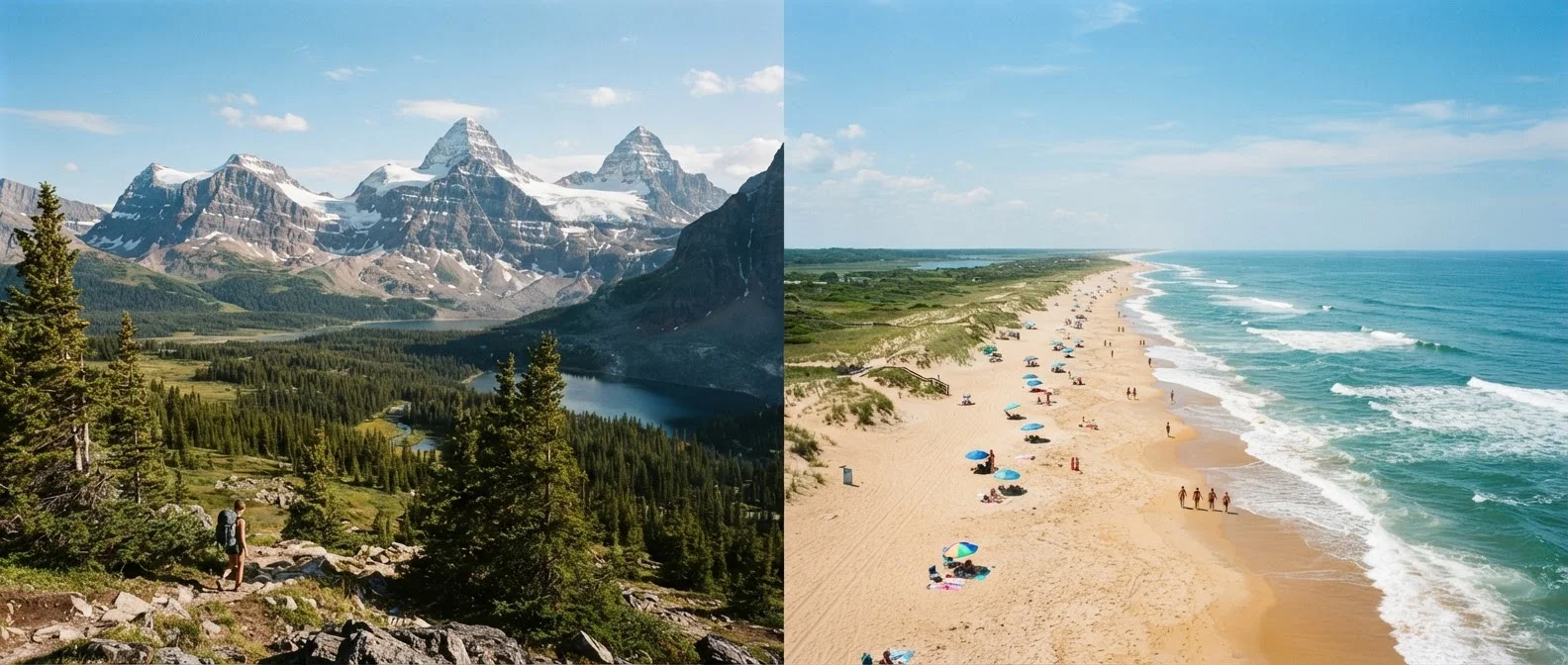Mountain Towns vs. Beach Towns: Weighing the Trade-Offs for a US Vacation
