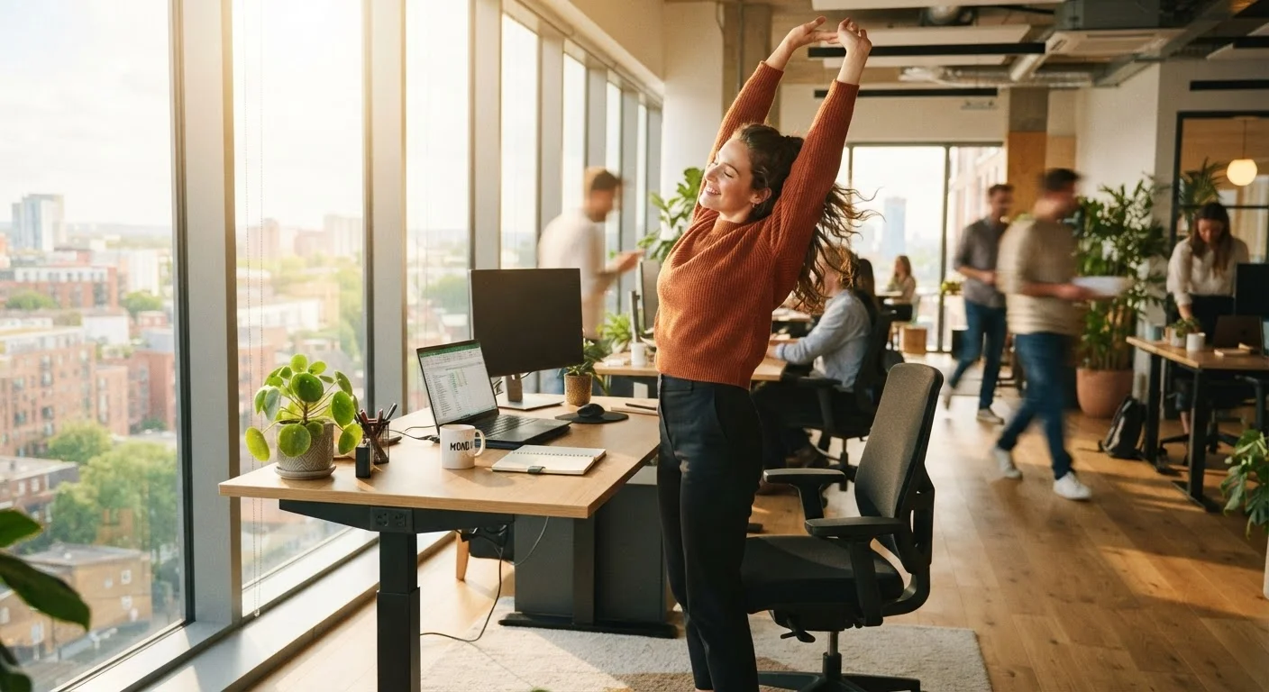 Movement Breaks at Work: Why Sitting All Day Affects More Than Your Posture