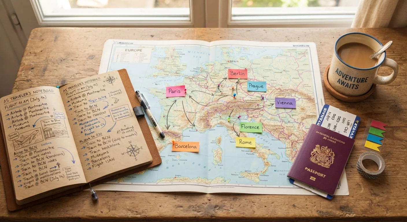 Planning a Multi-City Trip Without Losing Your Mind