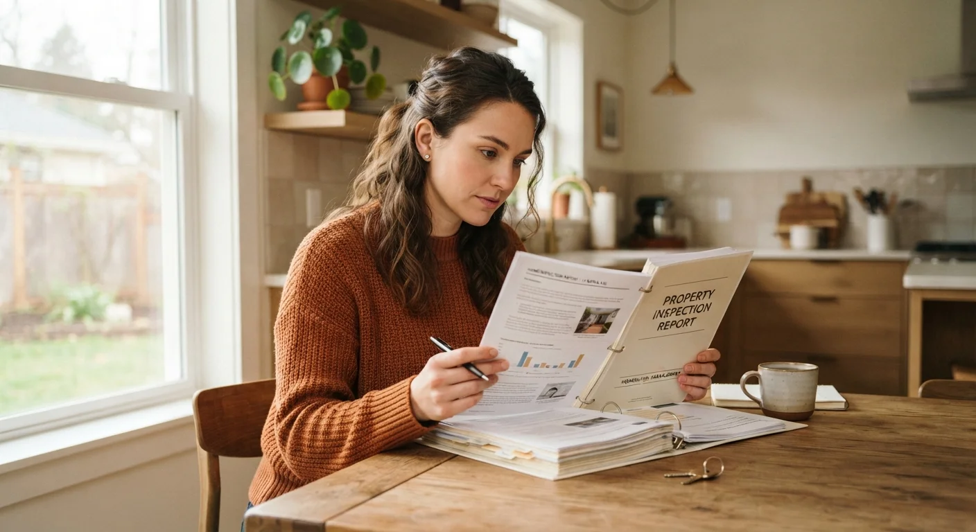 Reading a Home Inspection Report Without Panicking