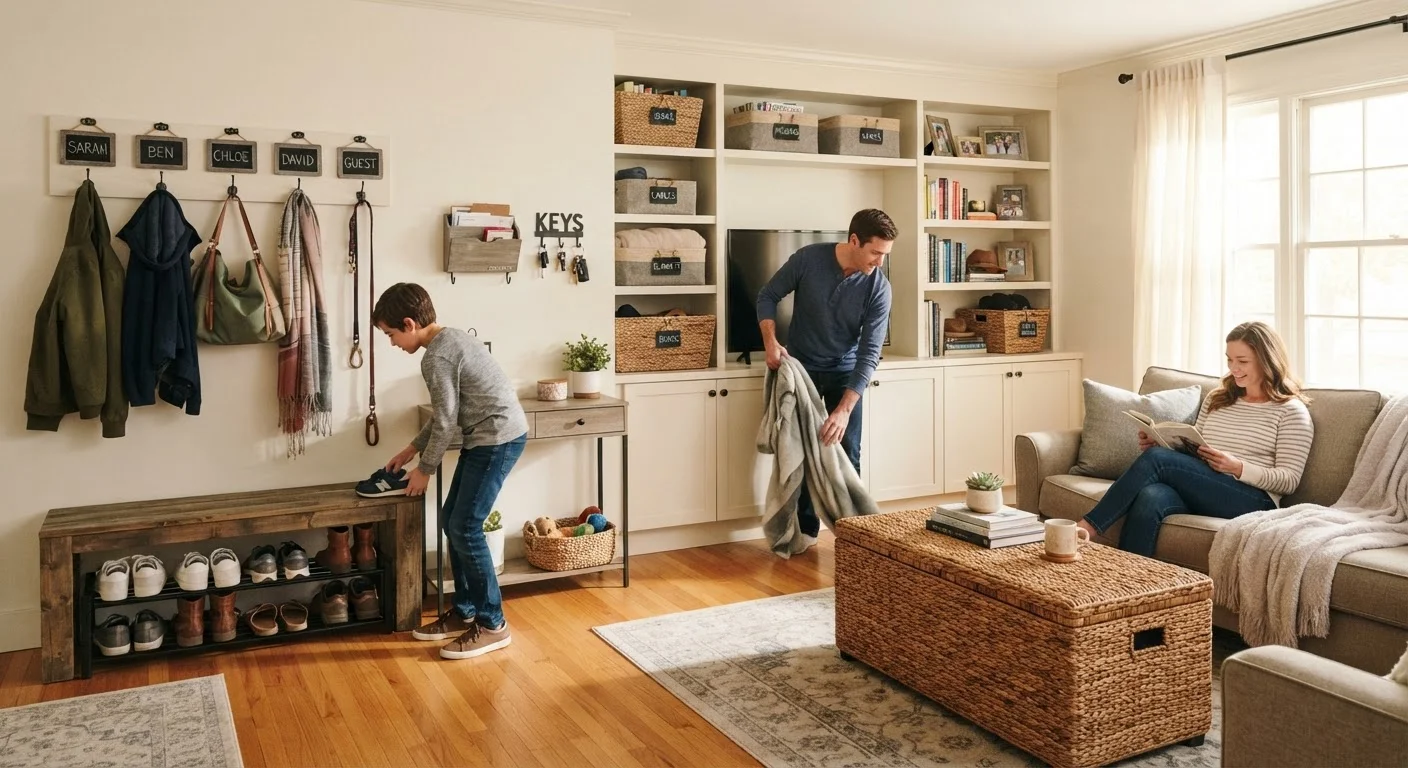 Shared Spaces, Different Standards: Organizing a Home With Multiple People