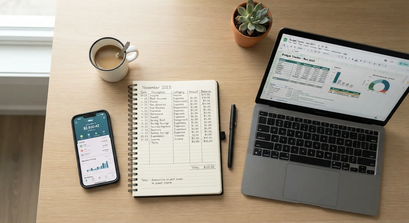 Spending Trackers: Paper, Spreadsheet, or App?