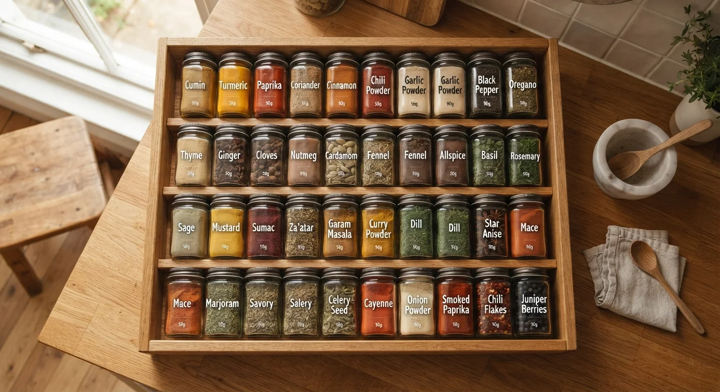 Spice Rack Essentials: What Each Spice Actually Does in a Dish