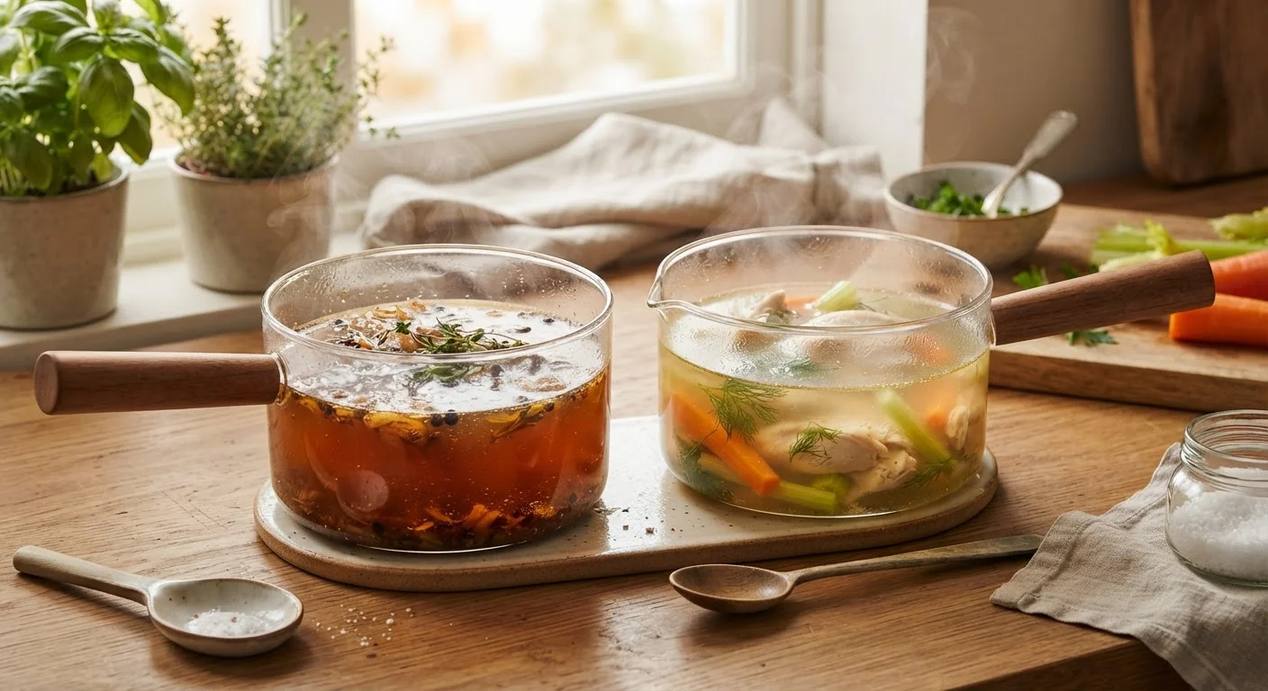Stock vs. Broth: What the Difference Actually Means for Your Cooking