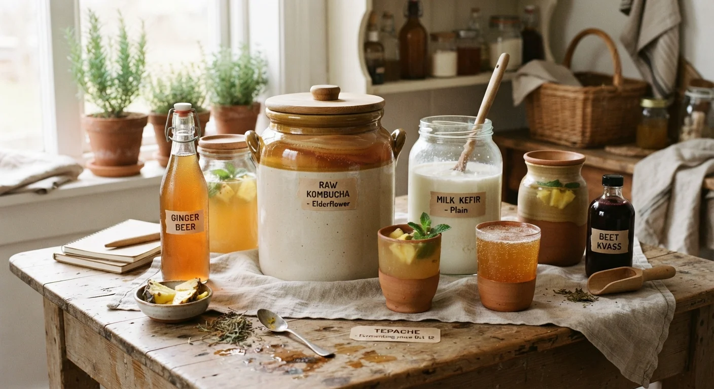 The World of Fermented Drinks Beyond Beer and Wine