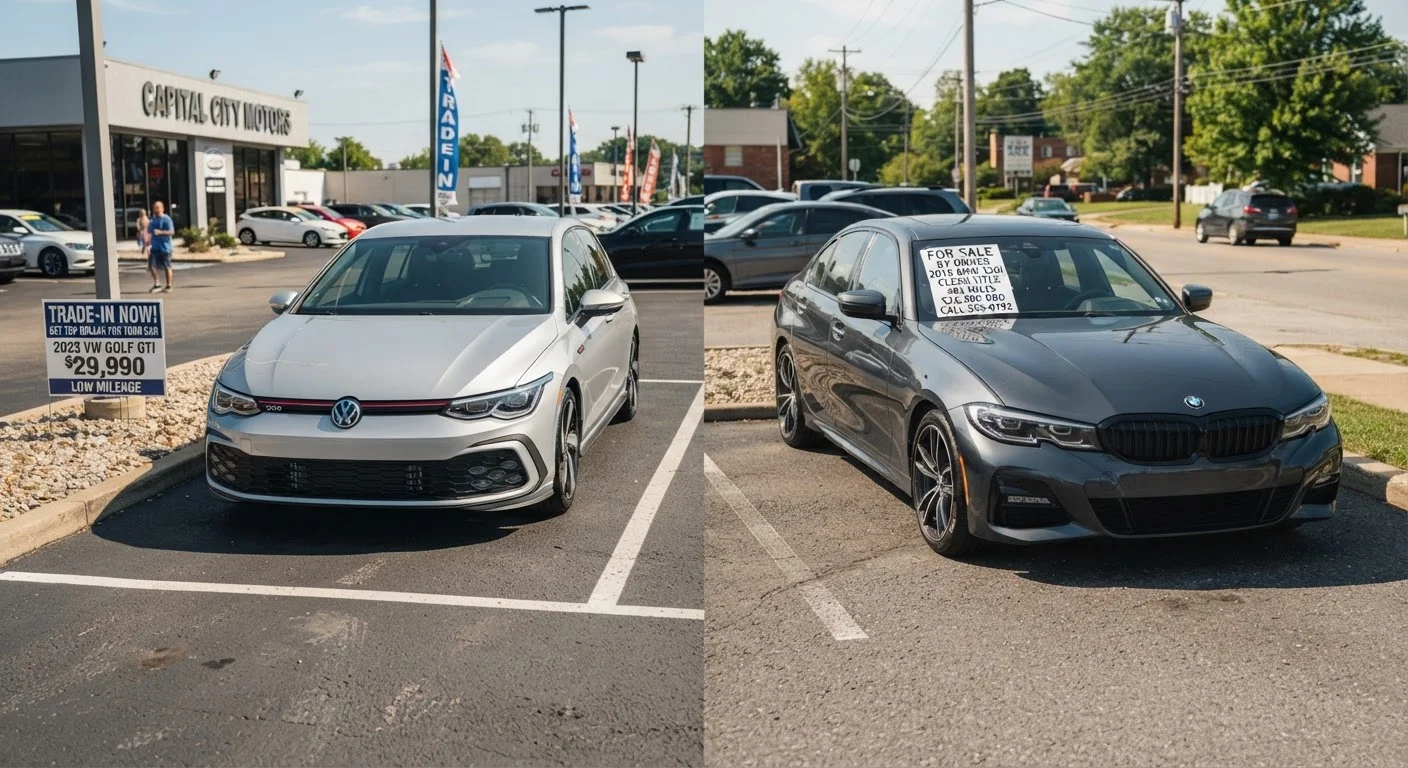 Trade-In vs. Private Sale: Getting the Most From Your Current Vehicle