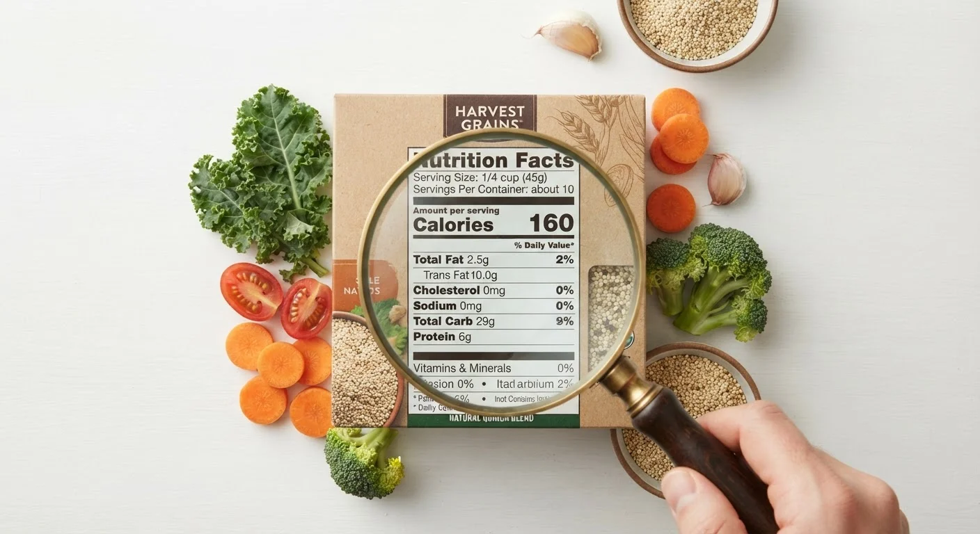 What a Nutrition Label Is Actually Telling You