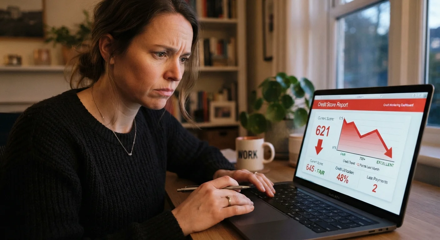 Why Your Credit Score Dropped — and the Factors Most Likely Behind It