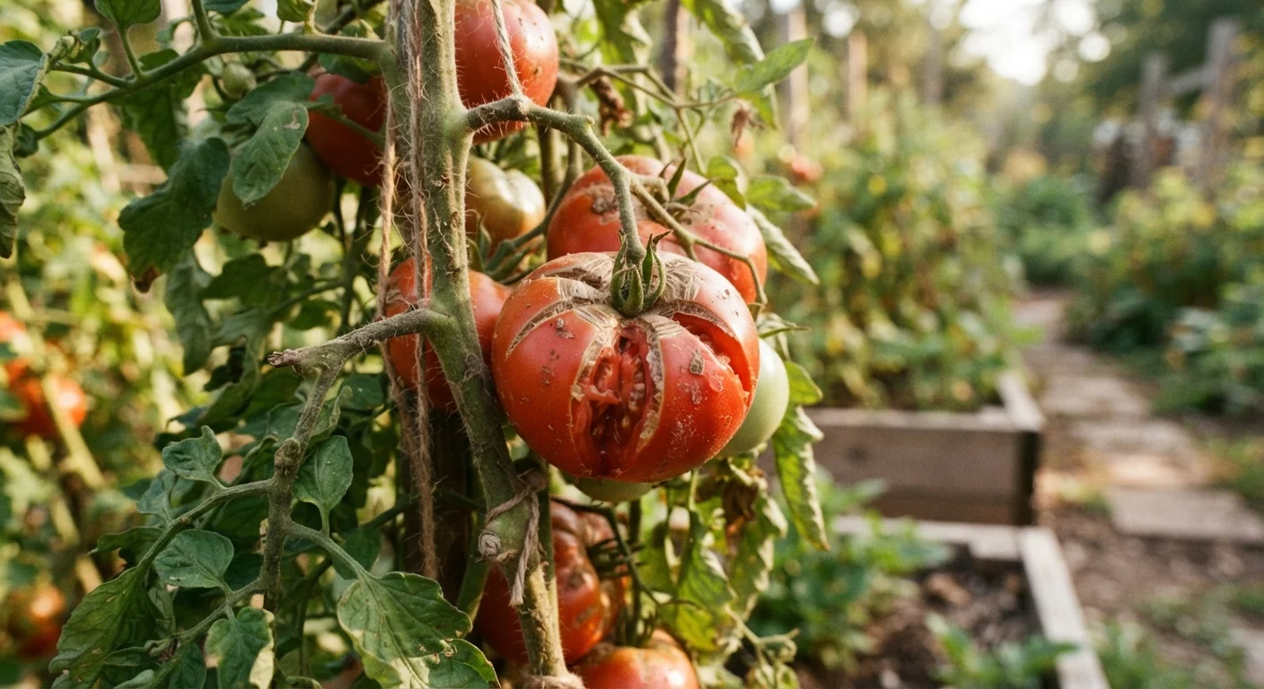 Why Your Tomatoes Keep Splitting Before You Can Pick Them